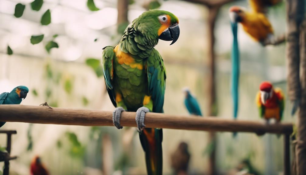 amazon parrot housing requirements