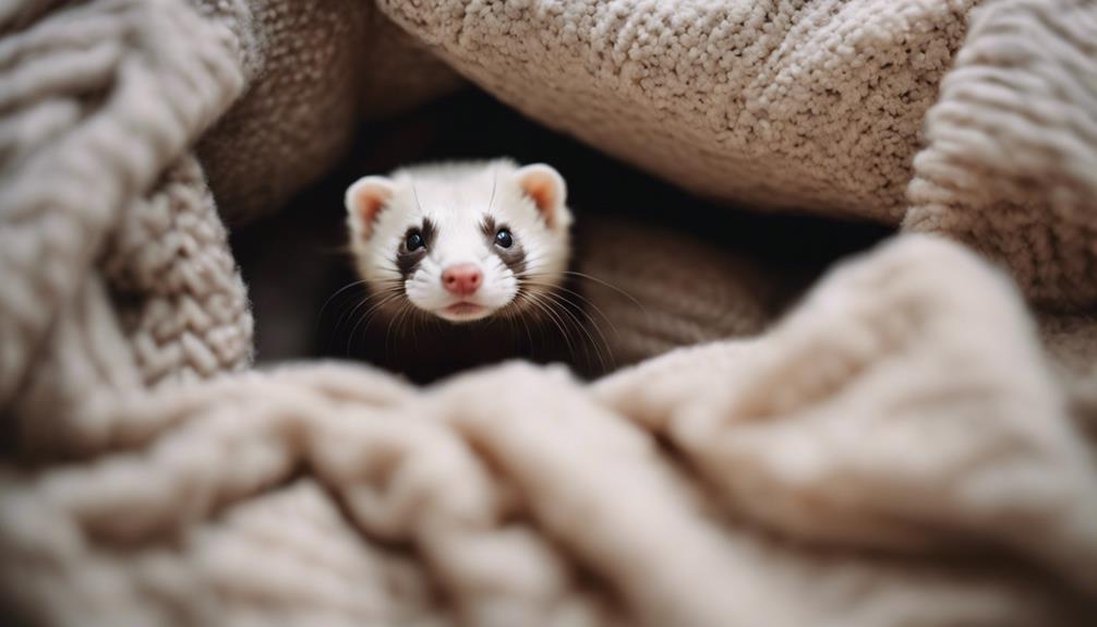 ample bedding and shelter