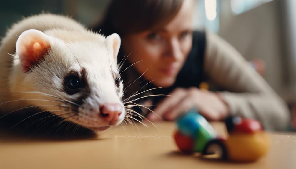 analyzing ferret s behavioral changes