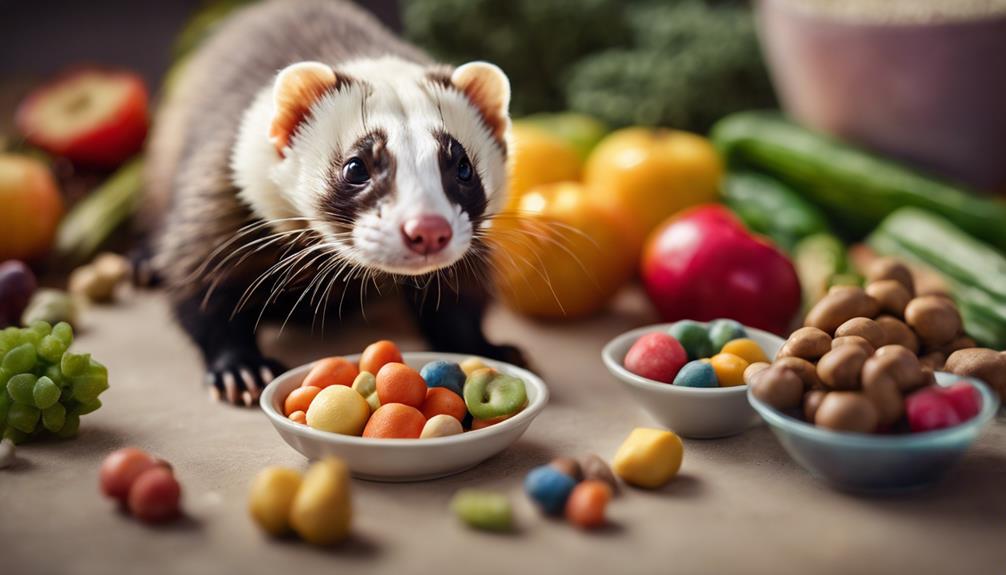 balancing ferret dietary minerals