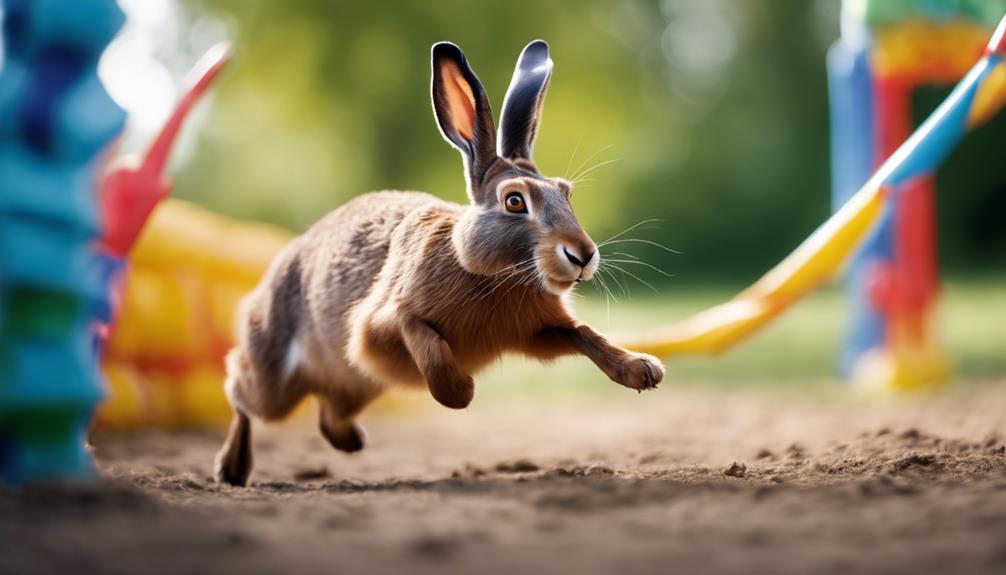 belgian hares playtime fun