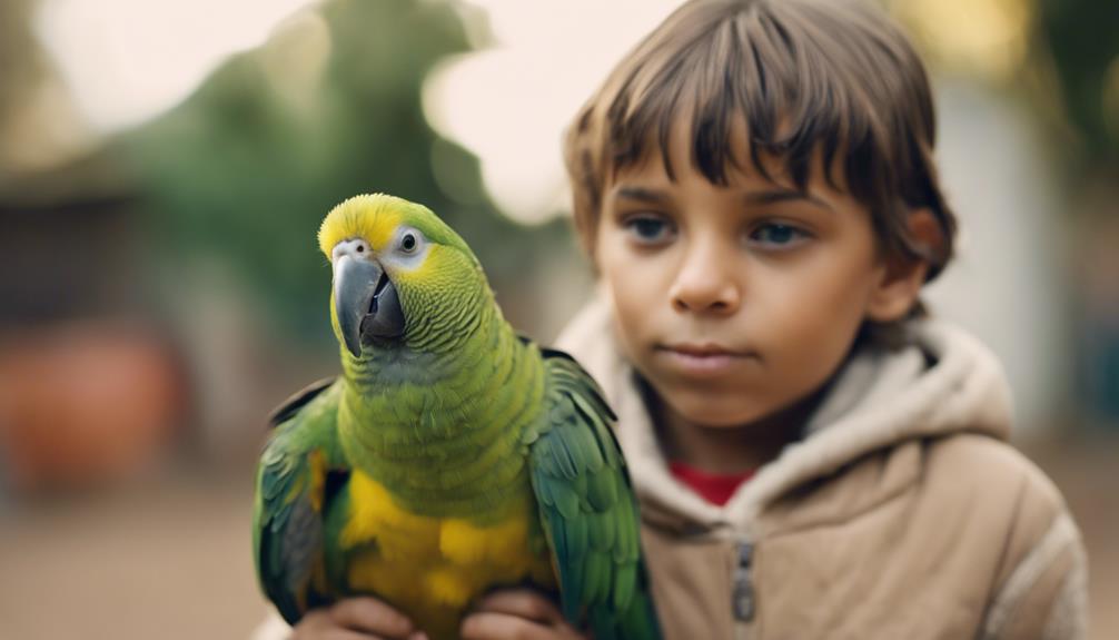 best age for parrot introduction