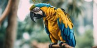 blue and gold macaw