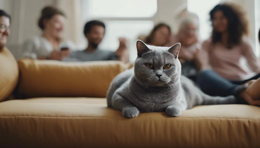 british shorthair cat socialization