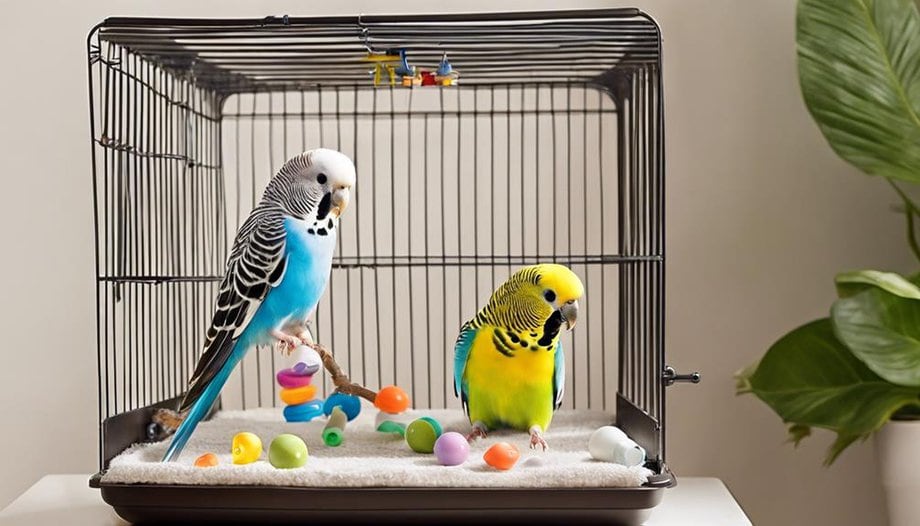 budgie cage location tips