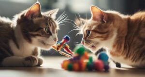 cat toys and socialization