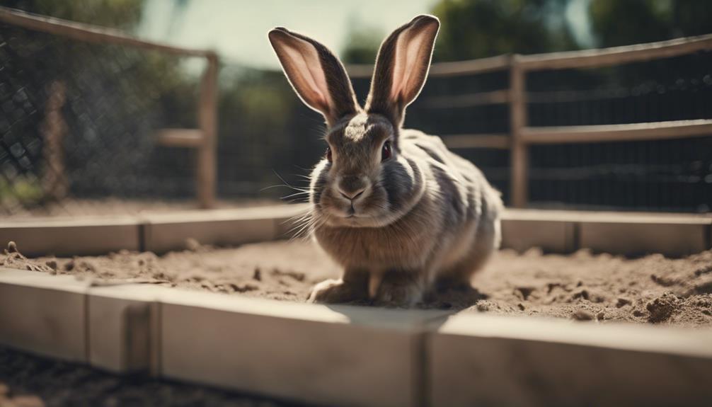 checkered giant rabbit exercise