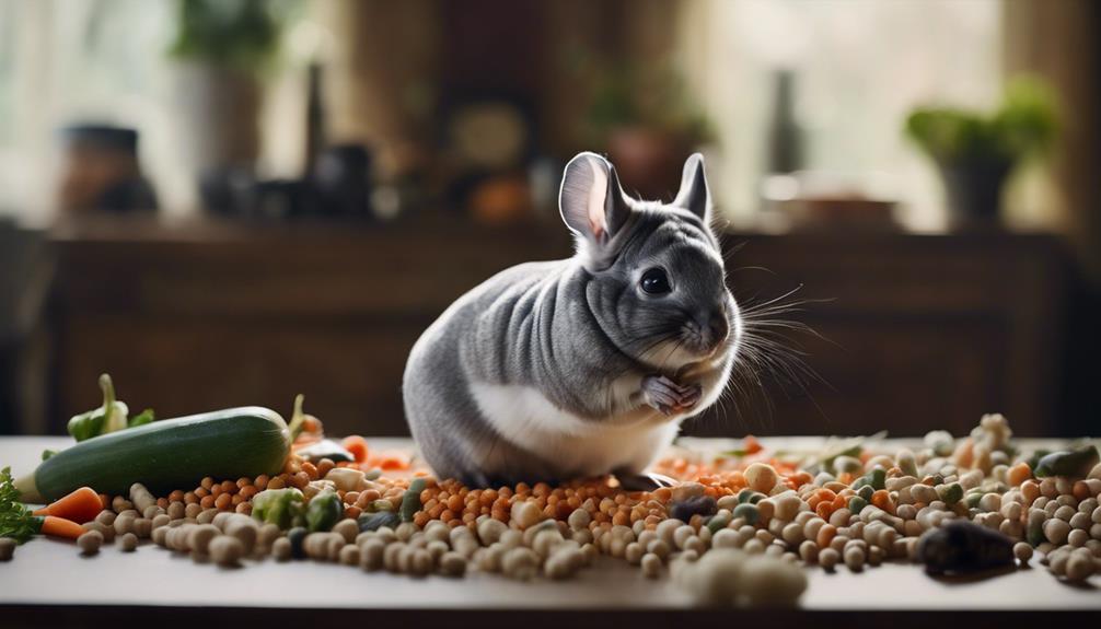 chinchilla diet adjustments needed