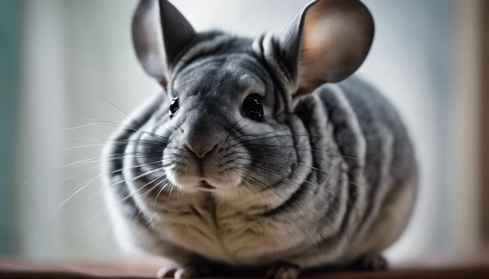 chinchilla ear position health
