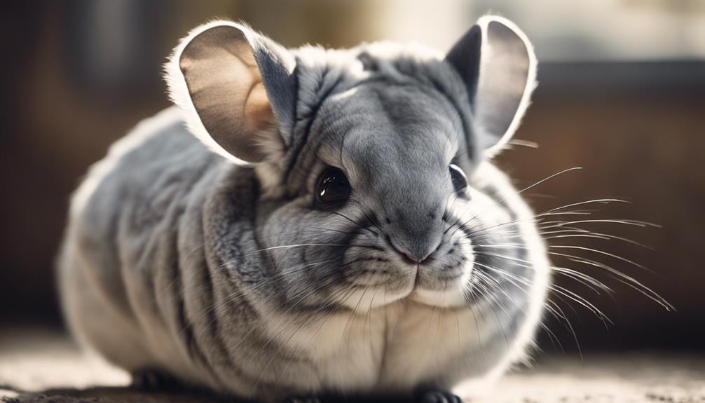 chinchillas small soft agile