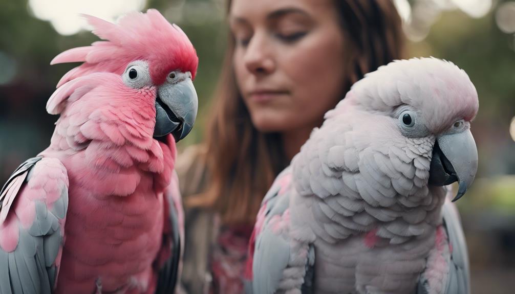 choosing a galah cockatoo