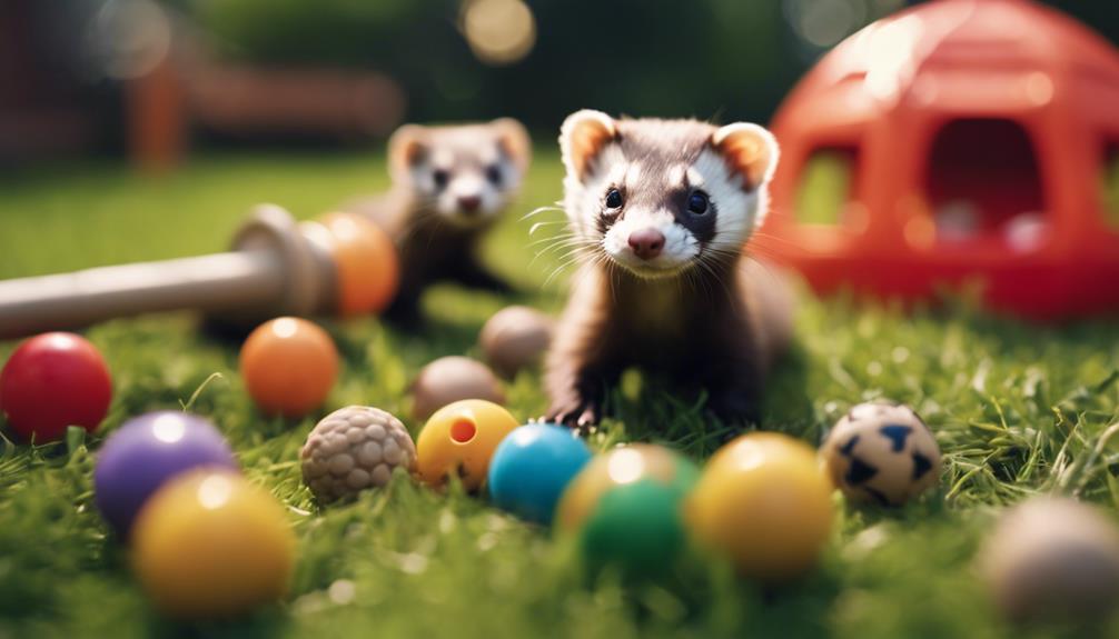 choosing toys for ferrets