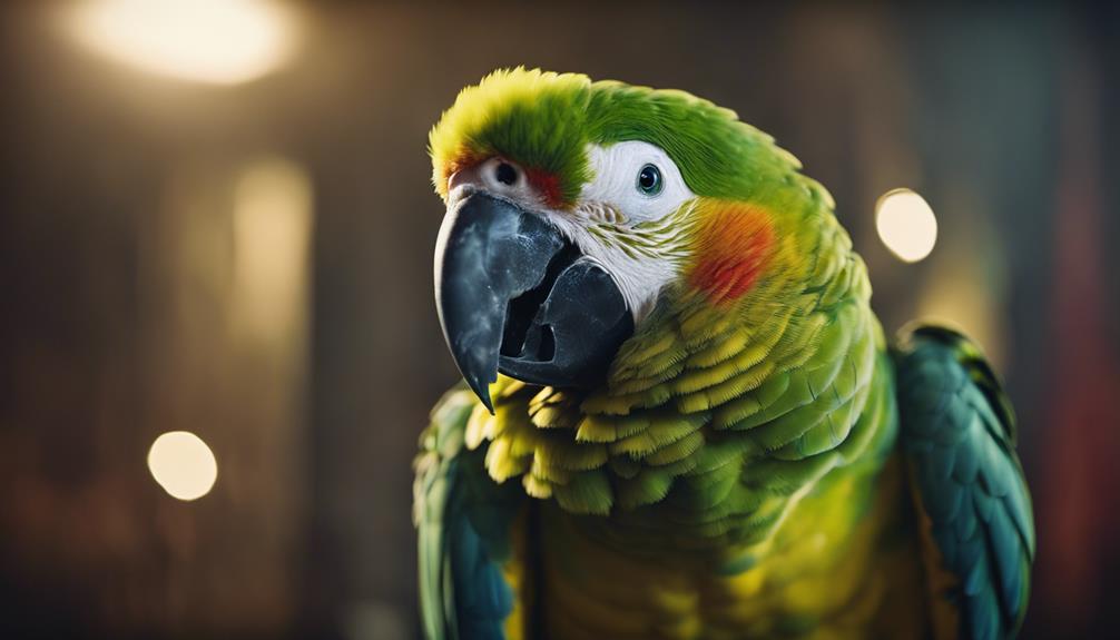 colorful and talkative birds