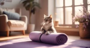 creating calming yoga for cats