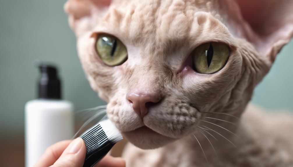 devon rex pampered skin