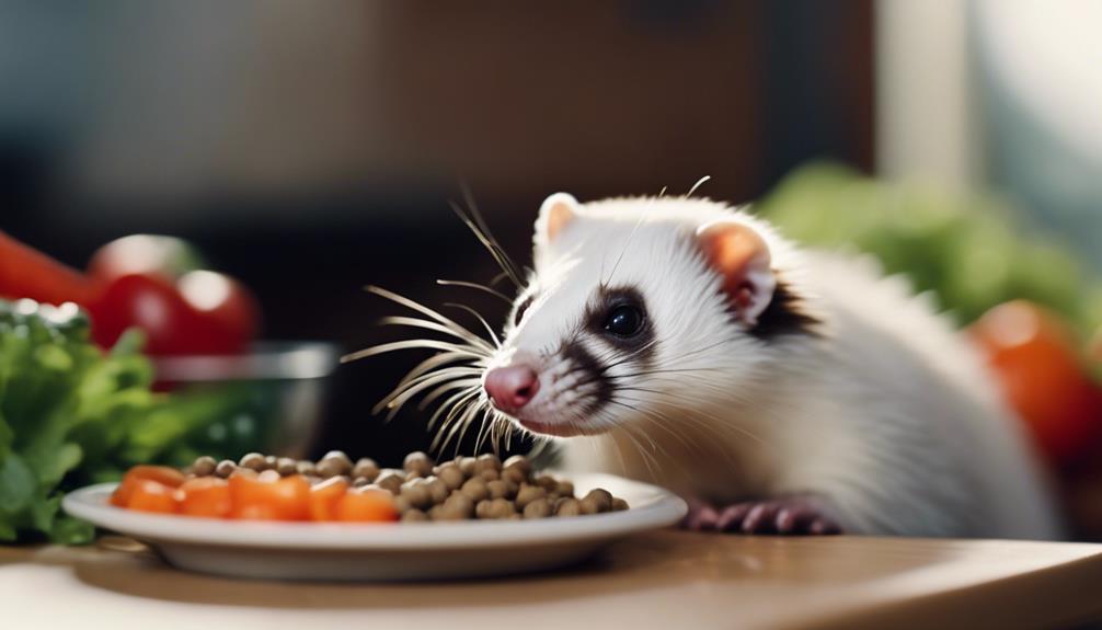 dietary needs for senior ferrets