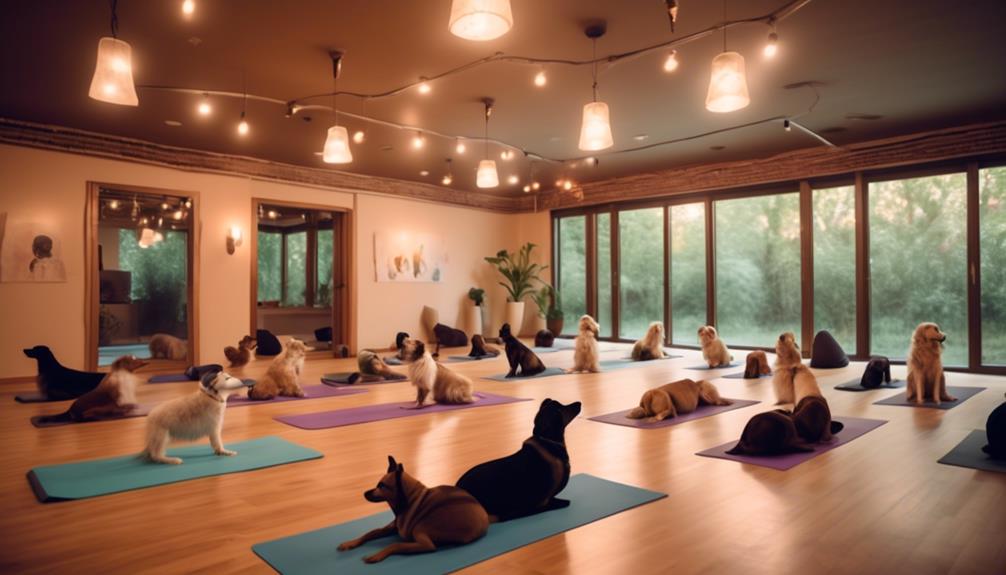 doga dogs and yoga