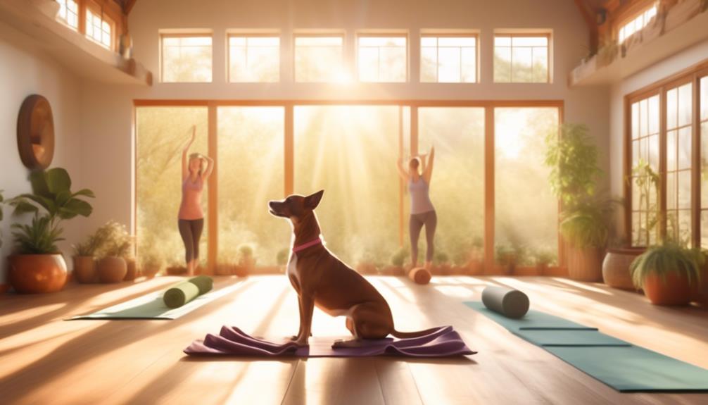 doga yoga with your dog