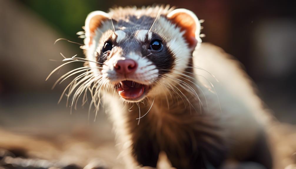 energetic ferrets burn calories