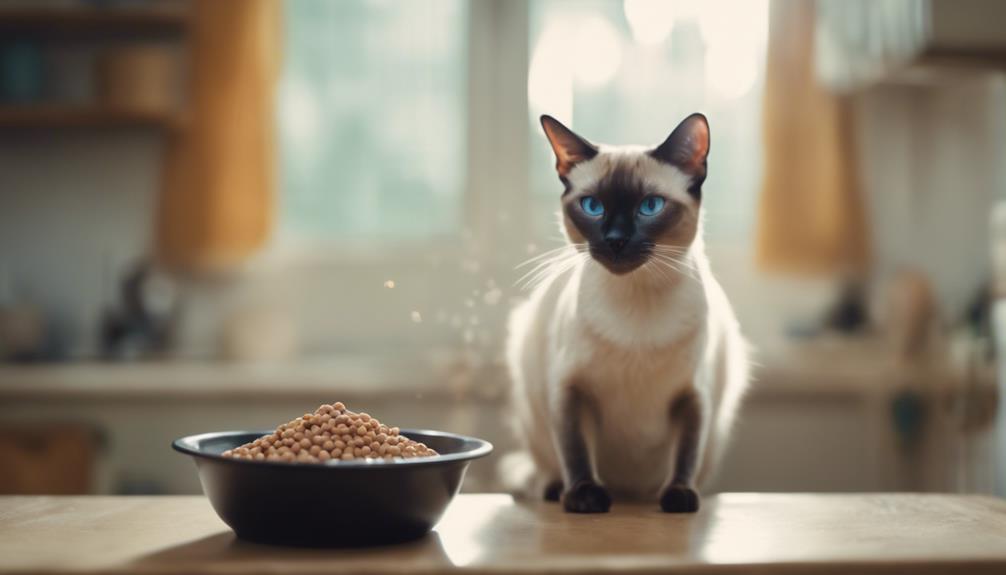 feeding siamese cats correctly