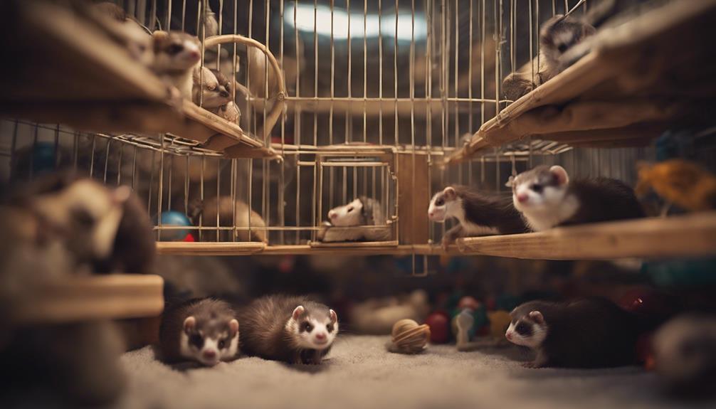 ferret cage design tips