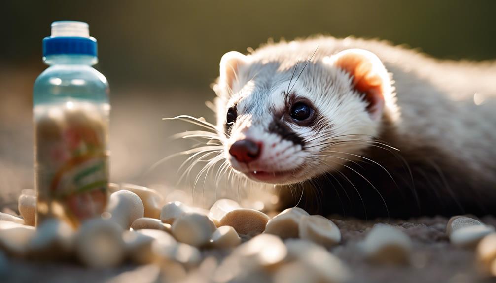 ferret dehydration warning signs