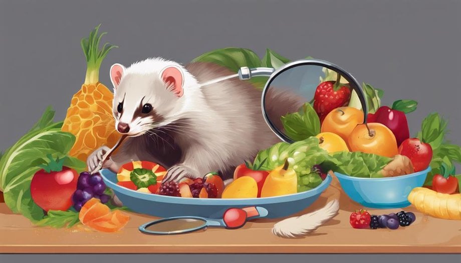 ferret diet gap analysis