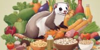 ferret diet mineral balance