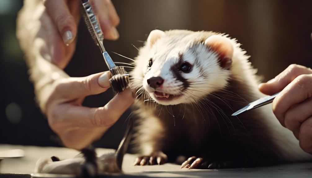 ferret grooming benefits explained