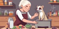 ferret health post diet changes