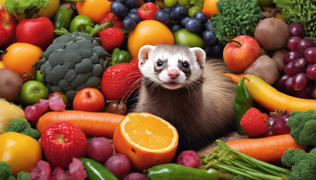 ferret health requires minerals