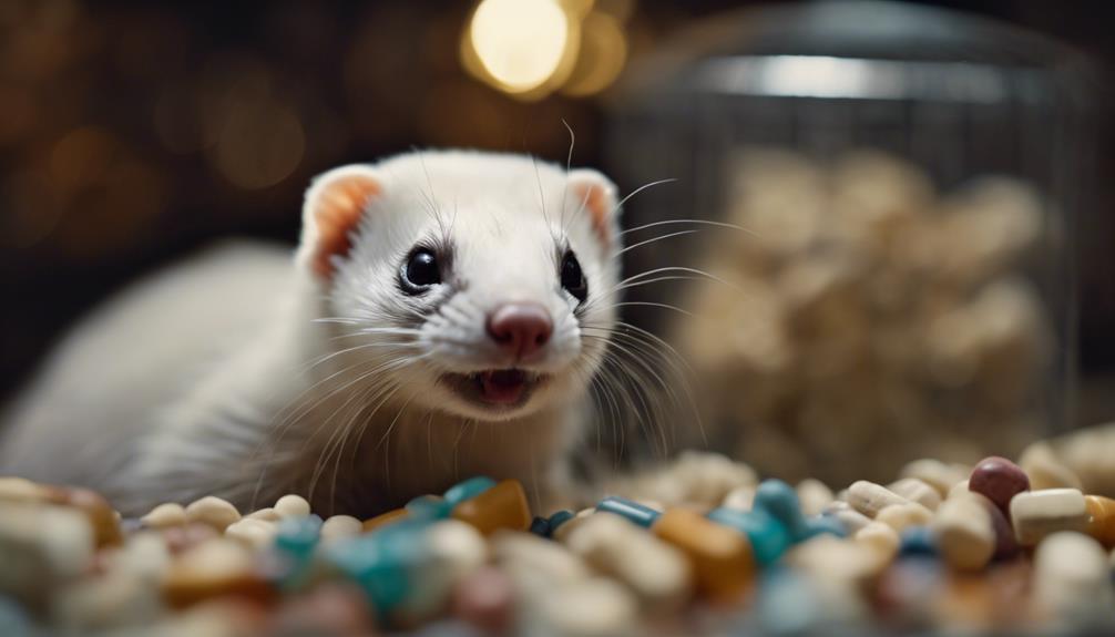 ferret health with supplements