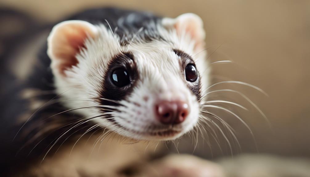 ferret mineral deficiency signs