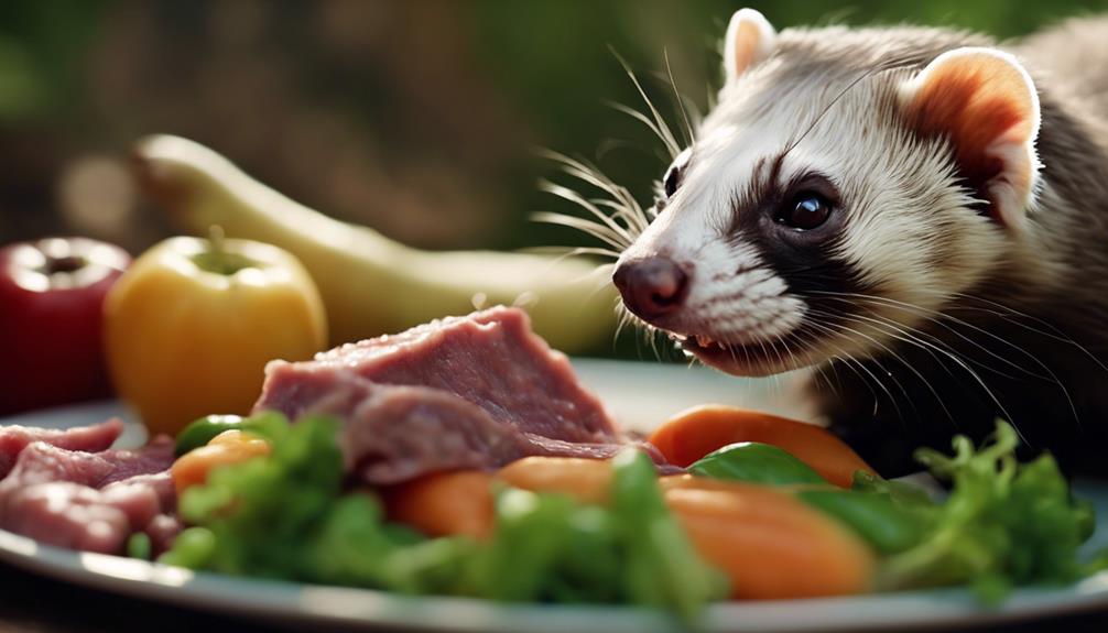 ferret raw diet transition