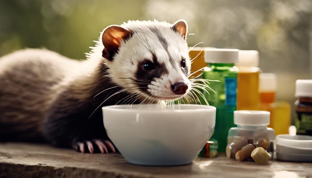 ferret supplement hydration guidance