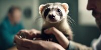 ferret vet visit signs