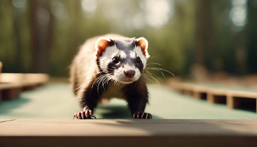 ferrets as working animals