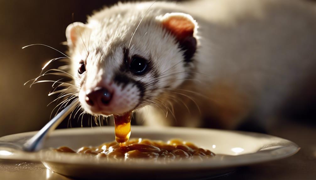 ferrets benefit from iron