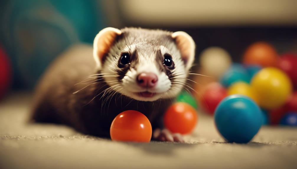 ferrets playtime and behavior