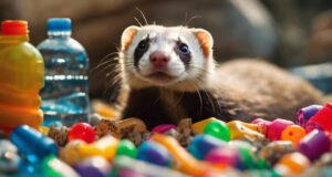 ferrets require fresh water