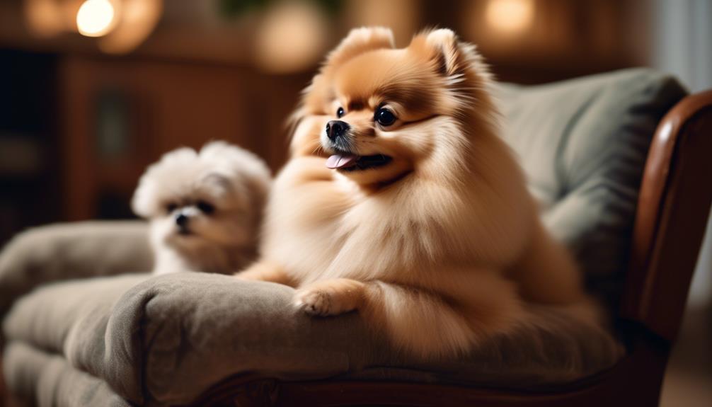 fluffy small dog breed