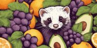 fruits harmful to ferrets