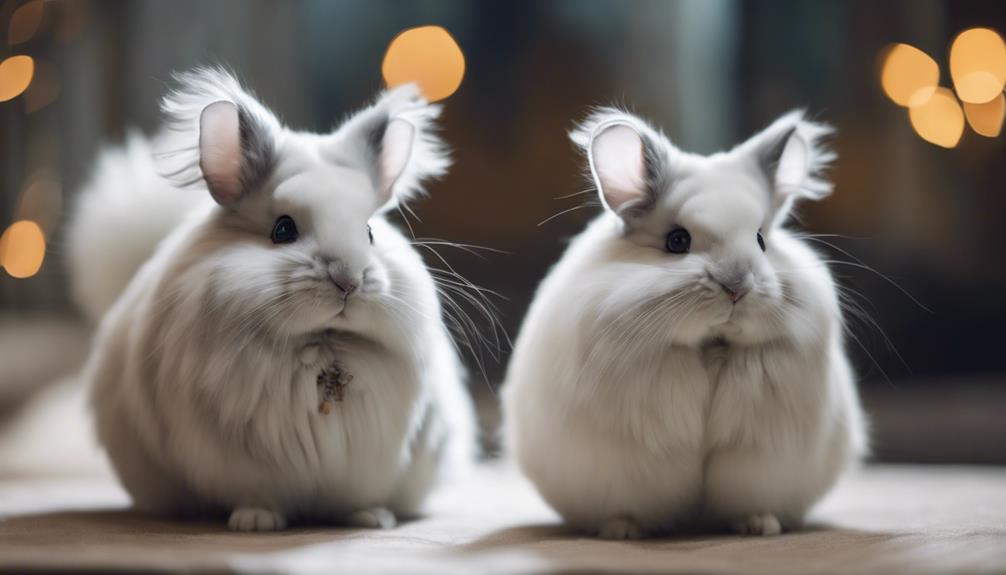 gentle persian angora cats