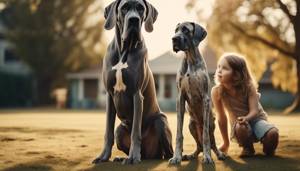 great dane s protective nature