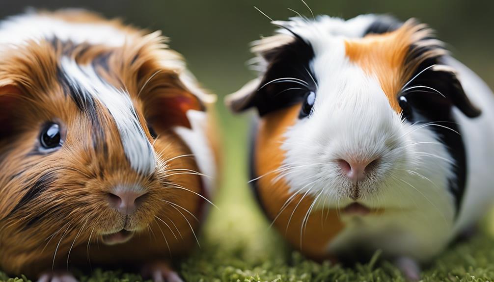 guinea pig coat patterns