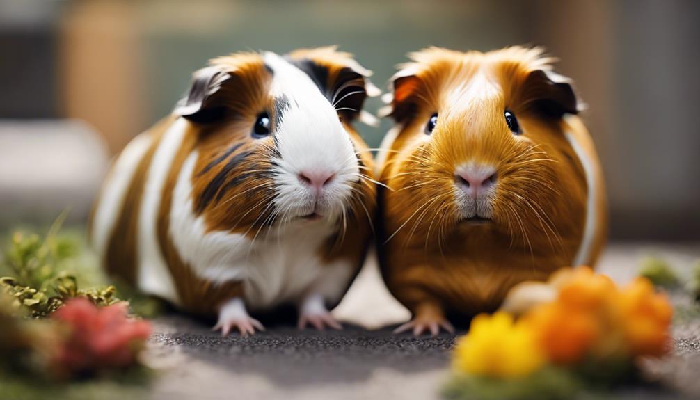 guinea pig fur variations