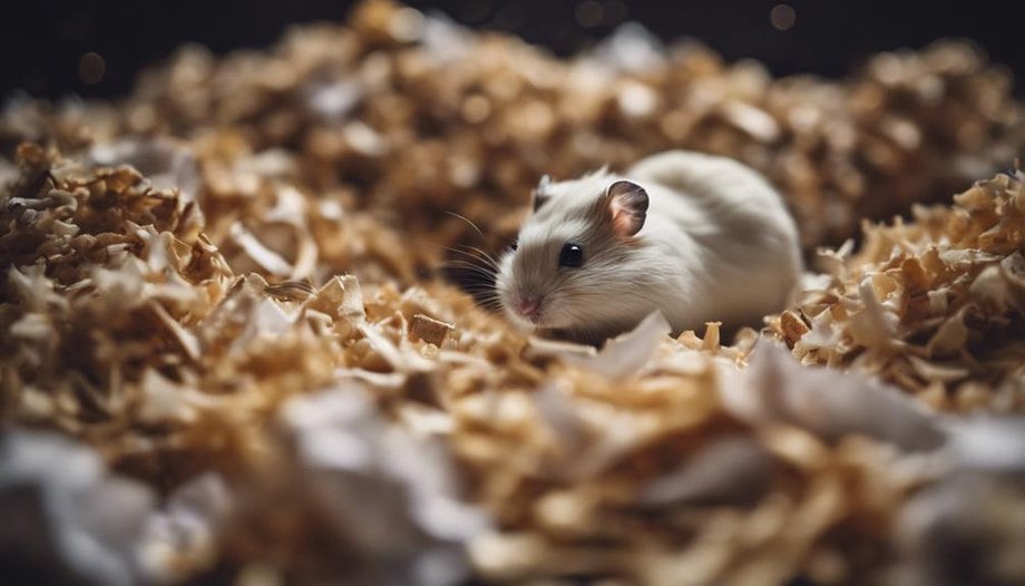 hamster burrowing bedding options