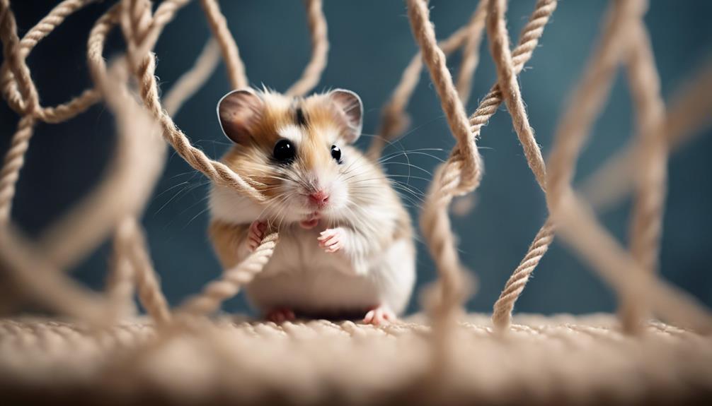 hamsters agile climbing skills