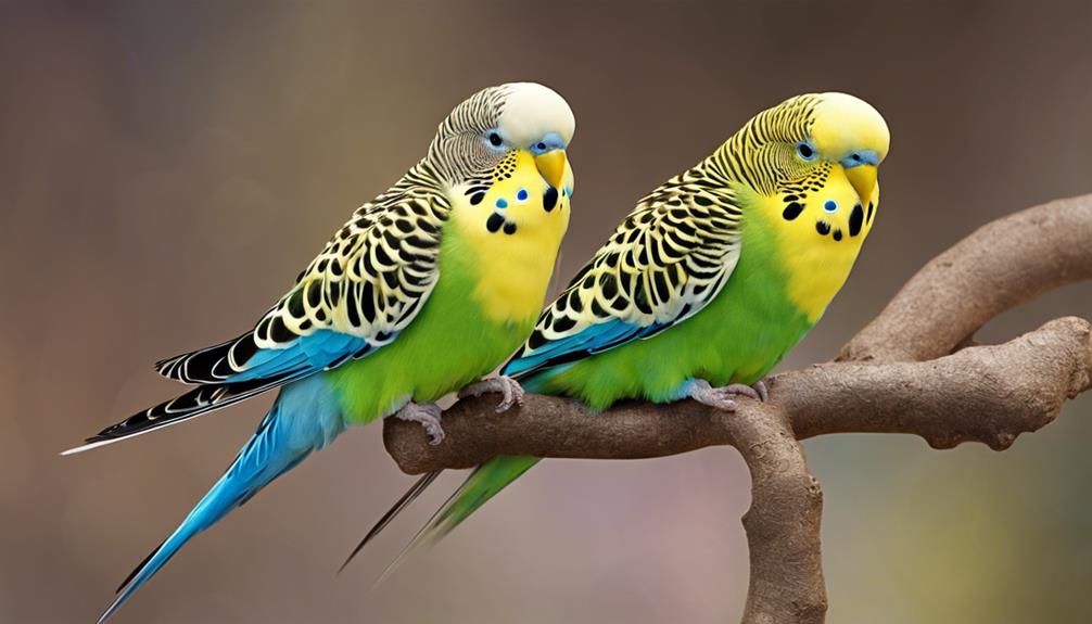 identifying budgerigar physical traits