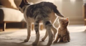 interactions between cats and dogs